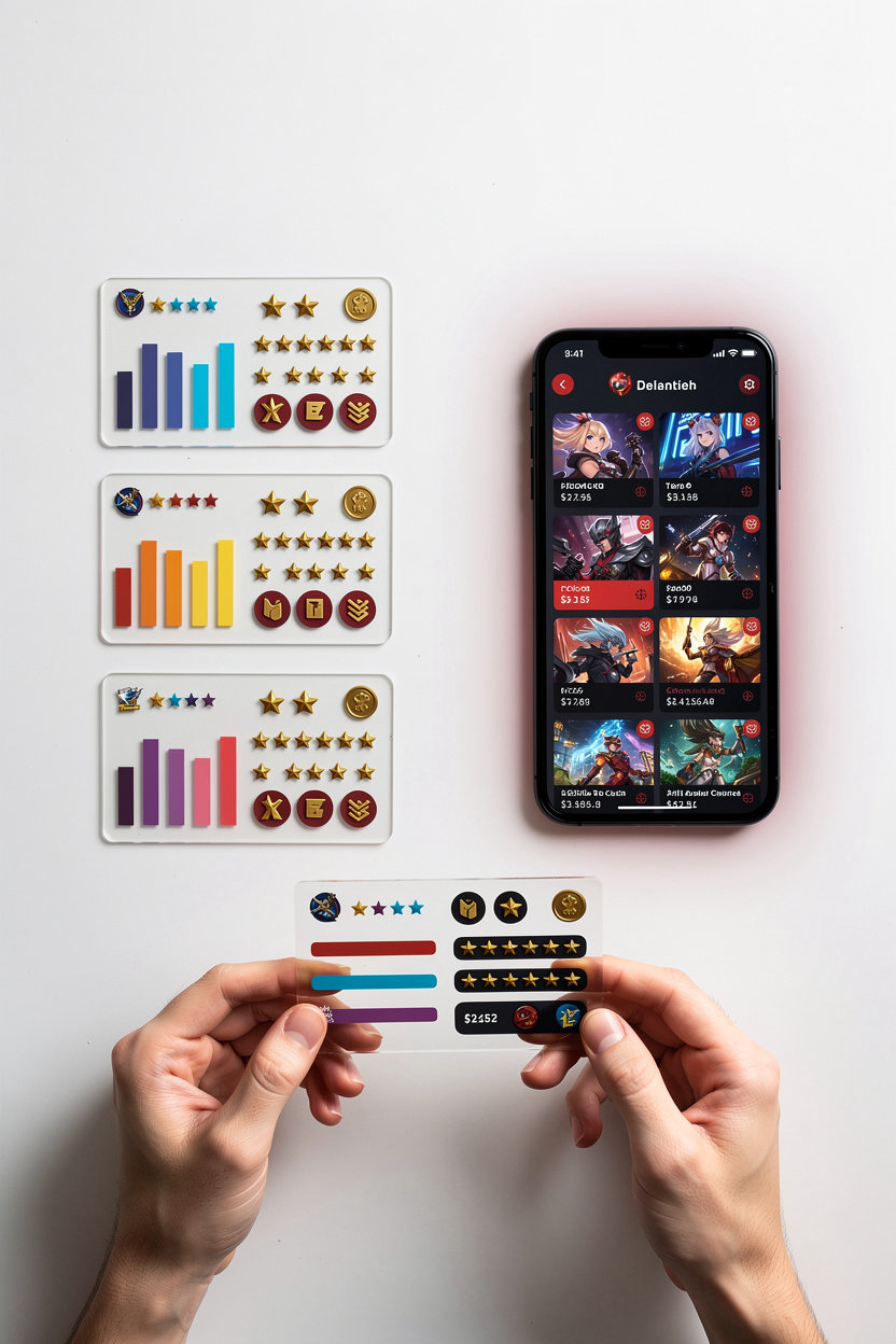 لوكي راش - حسابات Bounty Rush متنوعة بمستويات وميزات مختلفة